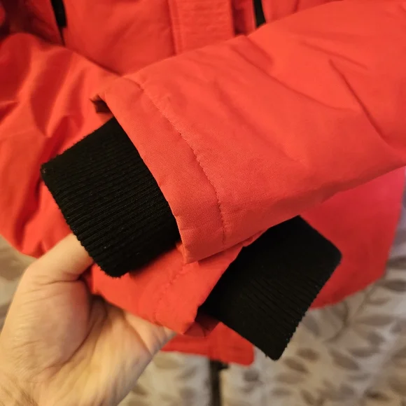 Canada Weather Women Size L Gear Triple Goose Full Zip Winter Jacket Parka Coat - Picture 7 of 11
